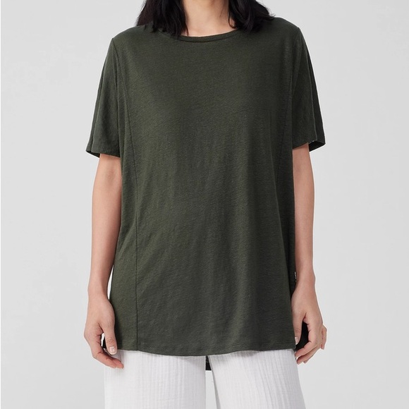 Eileen Fisher Organic Linen Top